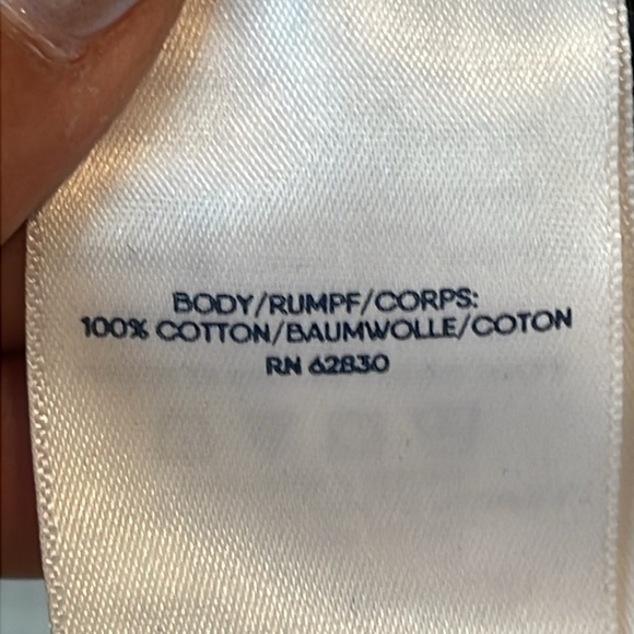 NWT Lands End Womens Black Cotton Off Shoulder Ruffle Hem Swim Cover SIZE XSMALL - Picture 6 of 10